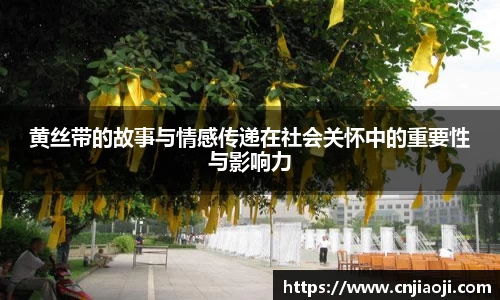 黄丝带的故事与情感传递在社会关怀中的重要性与影响力