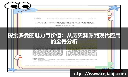 探索多曼的魅力与价值：从历史渊源到现代应用的全景分析